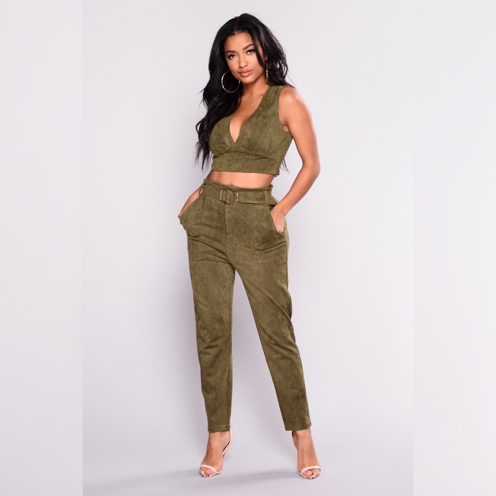 Above The Law Pants Set